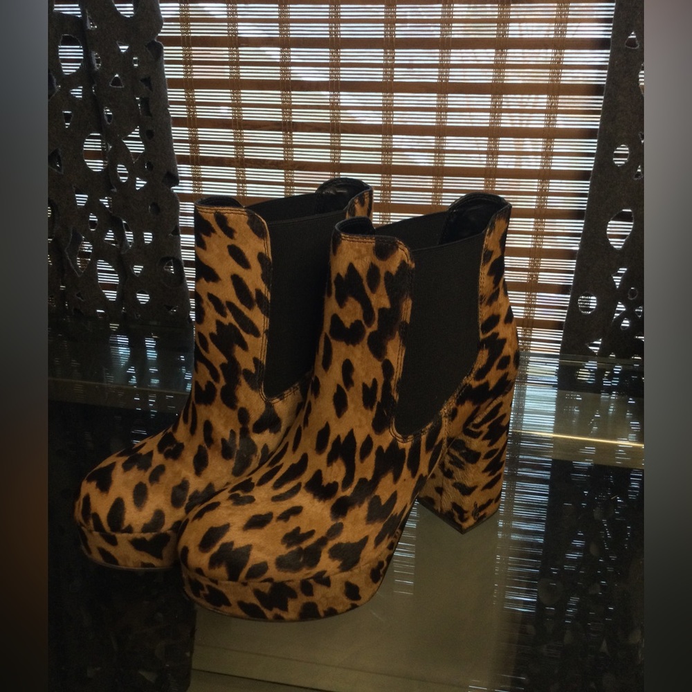 Sam Edelman Cheetah/Leopard Booties
